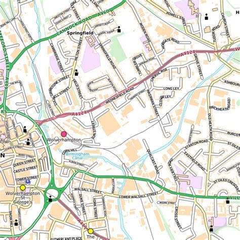 Wolverhampton Map