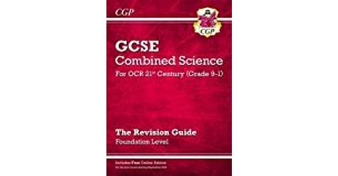 New Grade 9 1 Gcse Combined Science Ocr 21st Century Revision Guide With Online Edition