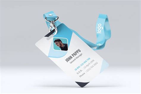 Modern Office Staff Id Card Design Artofit