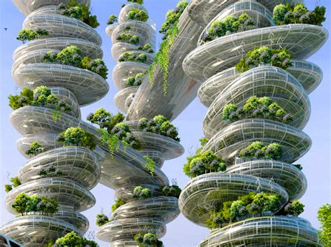 Architect Designs Paris Of As Eco Friendly Smart City