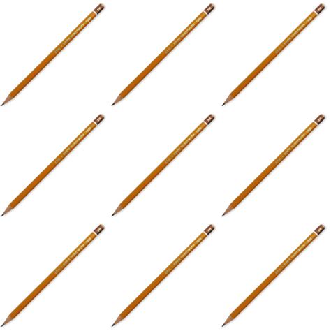 Koh-I-Noor Карандаш чернографитный 1500/2H, 9 шт - купить с доставкой ...