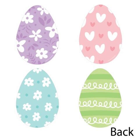 Big Dot Of Happiness Spring Easter Bunny Egg Decorations Happy Easter