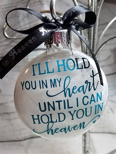 Personalized Memorial Christmas T Ornament Heaven Angel Wings