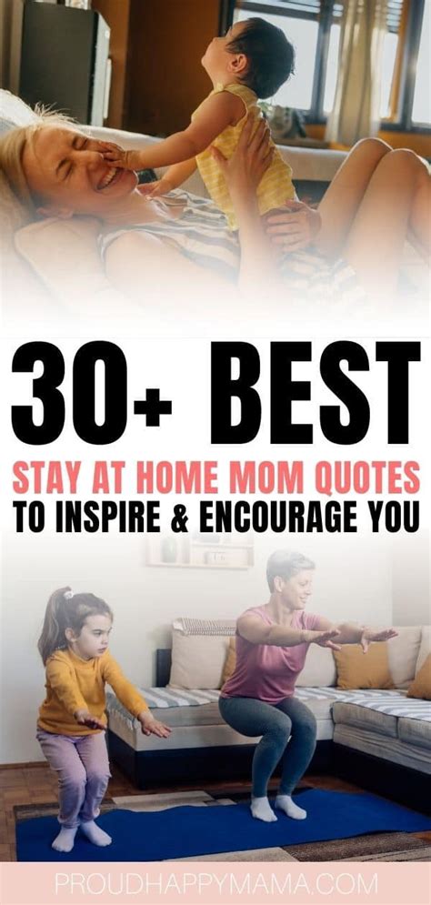 30 Inspirational Stay At Home Mom Quotes With Images