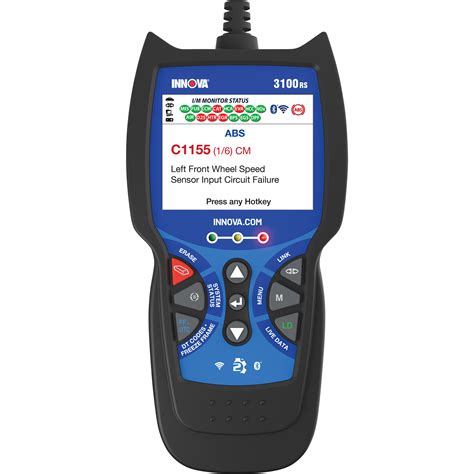 Innova Obd2 Diagnostic Scan Tool With Abs And Srs — Model 3100rs Northern Tool