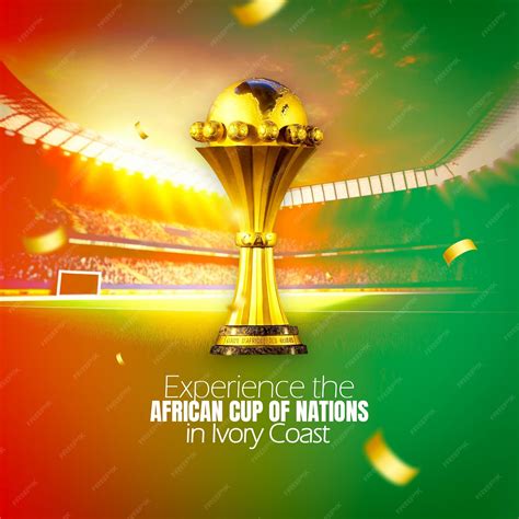 africa cup premium ai generated psd