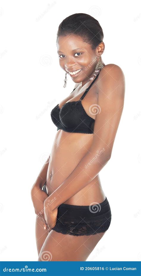 African Lingerie Stock Photo Image Of Attractive Look