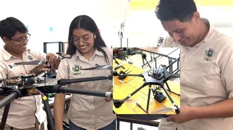 Estudiantes Del ITESCO Construyen Drones Para Reforestar Zonas