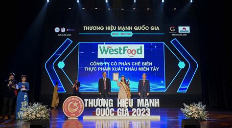 Westfood C Vinh Danh Top Th Ng Hi U M Nh Qu C Gia F I T Group