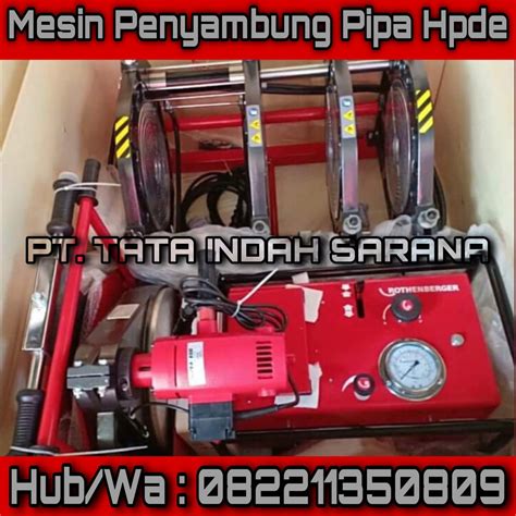 Jual Mesin Penyambung Pipa Hdpe Mesin Las Pipa Hdpe SHD 315 90mm