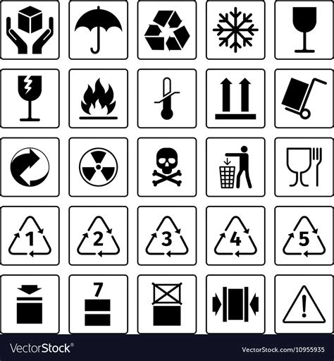 packaging symbols