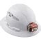 Klein Tools Hard Hat Vented Full Brim With Headlamp White