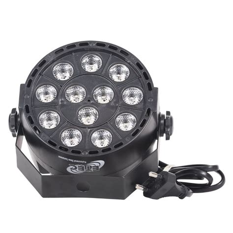 4x ETEC Mini LED PAR 36 Scheinwerfer 12x3 Watt RGBW Set