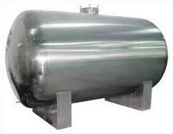 Horizontal Stainless Steel Tanks Psi Capacity L