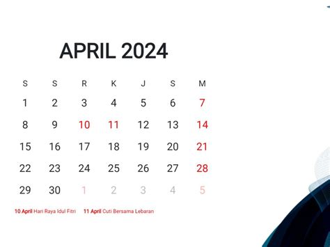 Jadwal Libur Lebaran Dan Cuti Bersama 2024