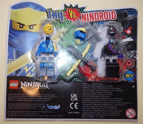 Lego NINJAGO časopis 2 x hračka LEGO JAY VS NINDROID Aukro