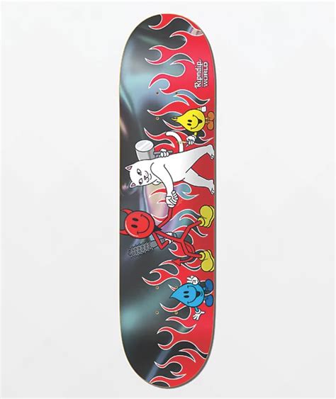 RIPNDIP x World Industries Nerm & Devilman 8.0" Skateboard Deck