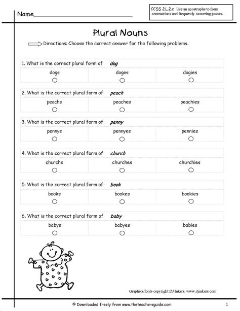 Nouns Worksheet For 6th Grade Worksheets