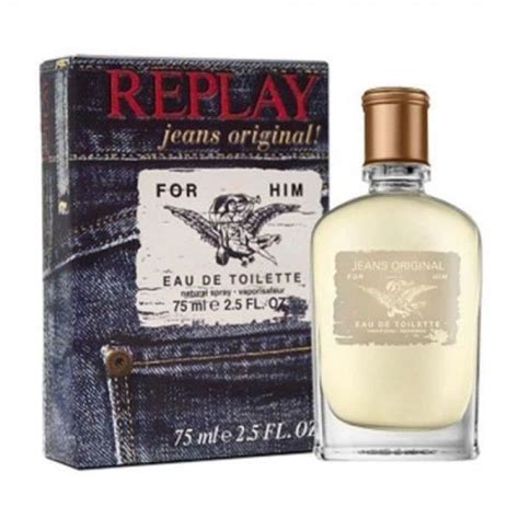 Replay Jeans Original For Him Eau De Toilette Vapo Ml Cdiscount