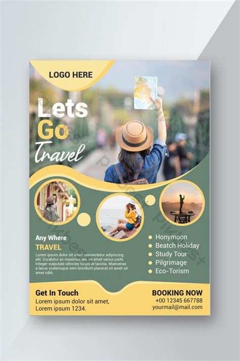 Travel Flyer Design Template | AI Free Download - Pikbest