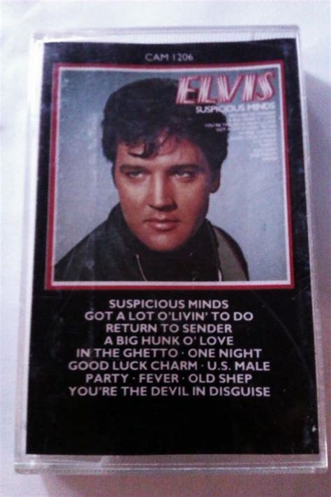 Elvis Presley - Suspicious Minds (1982, Cassette) | Discogs