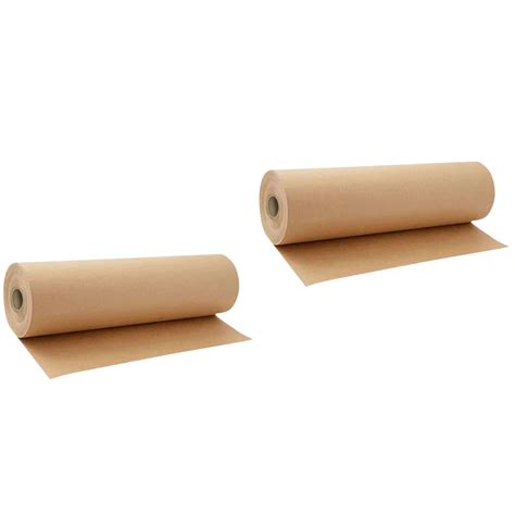 2 Rolls Flower Wrapping Paper Kraft Paper Wrappers Bouquet Wrapping