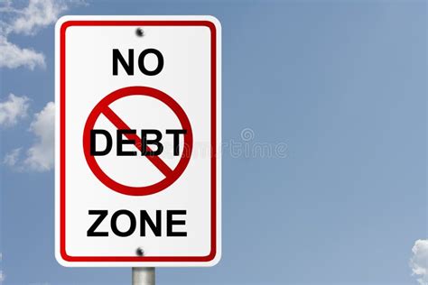 Debt Free Neon Sign Stock Image Image Of Financial Isolated 16732979