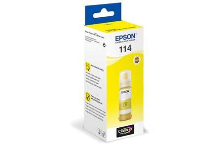 Cartouche D Encre Epson ECOTANK 114 JAUNE Darty