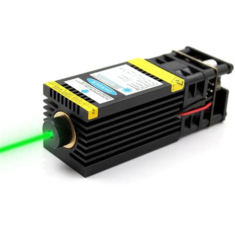 Oxlasers 520nm 1w Green Laser Module 12v Focusable Diy Laser Head