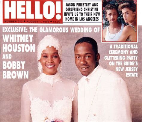 Whitney Houston & Bobby Brown's Wedding Was An Extravagant Affair, Can ...