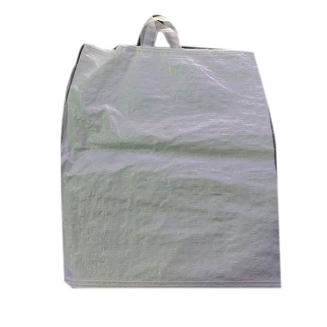 Polypropylene White Pp Wooven Atta Packaging Sack Bag Storage Capacity