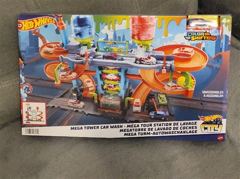 Hot Wheels Mega Zakręcona Myjnia Nowe Żary Kup teraz na Allegro Lokalnie