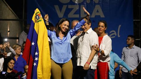 Proclaman A Mar A Corina Machado Ganadora De Las Primarias Opositoras