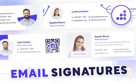 Email Signatures Brix Templates Cloneables Figma