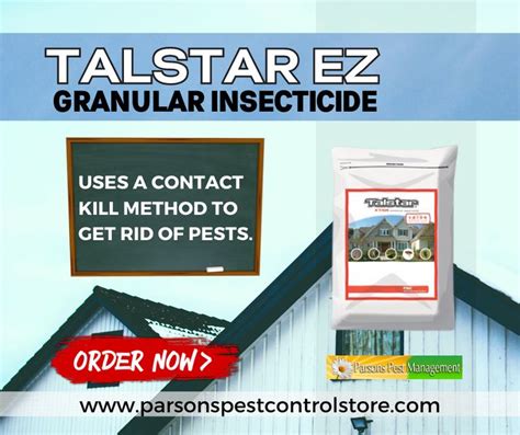 Talstar Ez Granular Insecticide Insecticide Household Pests Armyworms