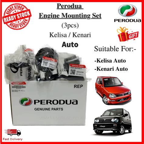 Perodua Kelisa Kenari Engine Mounting SET Auto Manual 3PCS Perodua