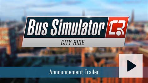 Bus Simulator City Ride Dein Bus Deine Stadt In Deinen H Nden