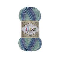 Alize DIVA BATIK (Дива Батик) № 1767 (Пряжа, Нитки для Вязания ...