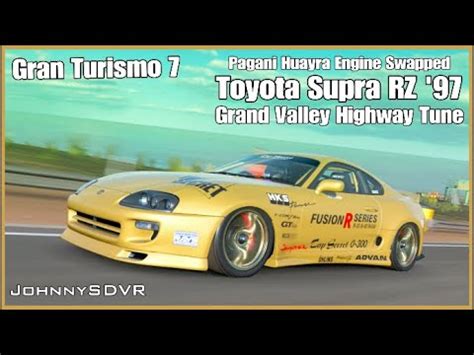 Gran Turismo Toyota Supra Rz Grand Valley Highway Tune