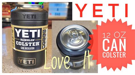 Yeti 12 Oz Can Cooler Colster Review Youtube