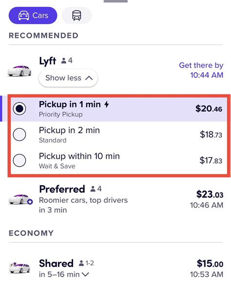 Lyft Ride Types - RideShare Connection