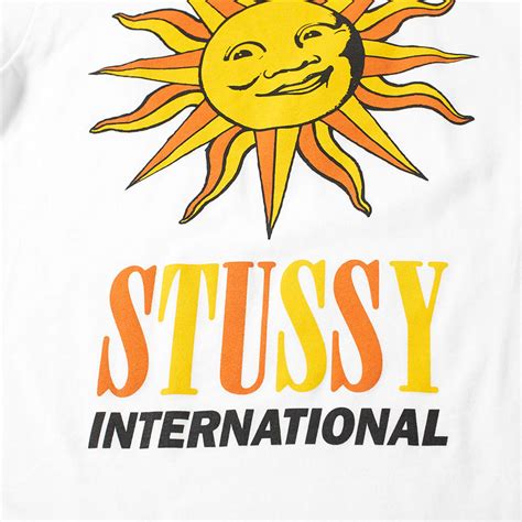 Stussy International Sun Tee White | END. (AU)