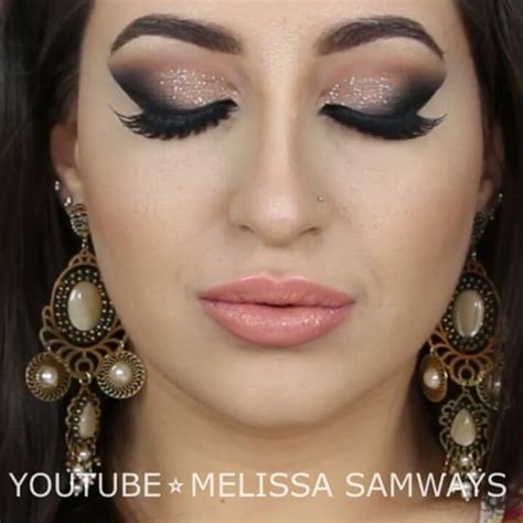 ⭐rose Gold Glam Cat Smokey Eyes Makeup Tutorial Melissa Samways⭐ 🎥