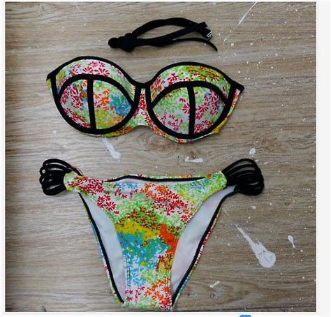 Europäischer Stil Sexy Bikini Bademode Badeanzug Badeanzug Fruugo DE