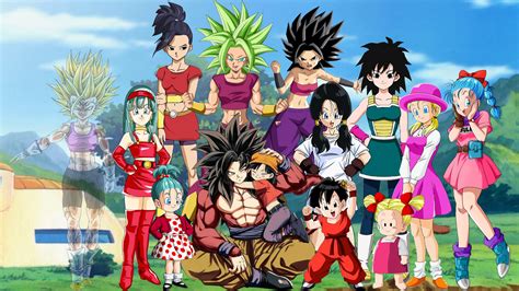 Dragon Ball Gt Super Caulifla Dragon Ball Super Saiyan 4 Bulla Dragon Ball Pan Dragon