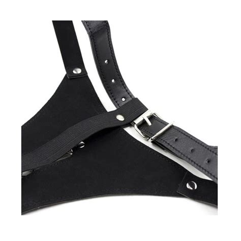 Racy Leather Look Chain G String Lingerie Shop Perth