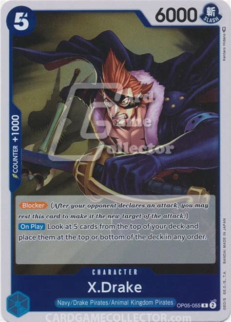 X Drake One Piece Tcg