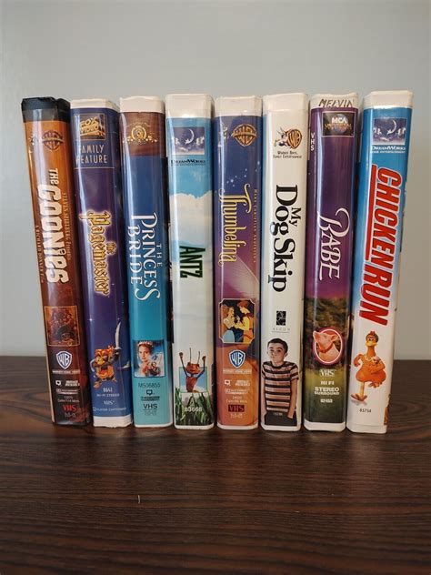 Vintage Walt Disney VHS Tapes Lot Of 7 Grelly USA