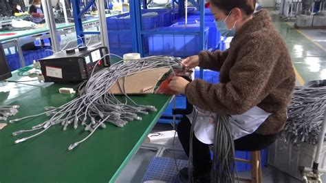 Automobile Wiring Harness Production Process Youtube