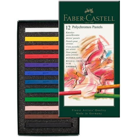 Set Tizas Pastel Para Artistas Faber Castell Polychromos Dibuja